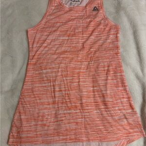 NWT Reebok Women’s Orange Space-Dye Tank Top